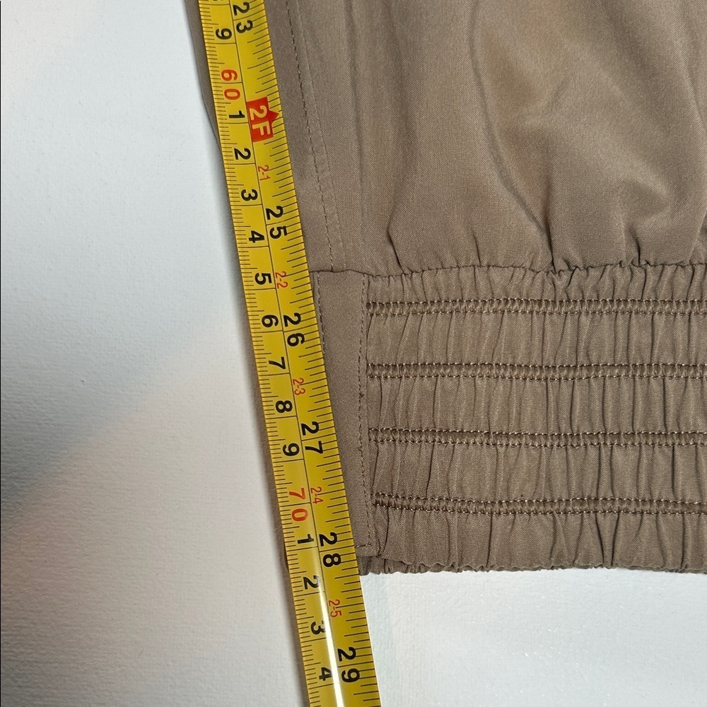 Athleta Camden Jogger Pant Drawstring Pull On Women’s 0 Brownstone Beige - Picture 16 of 16